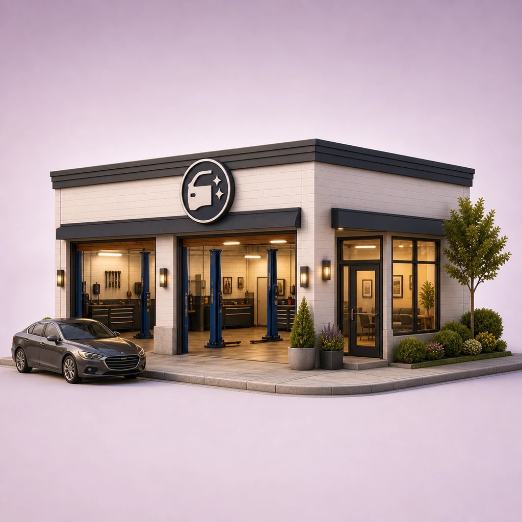 Harbor Auto Body, an example auto body shop supported by Nephew